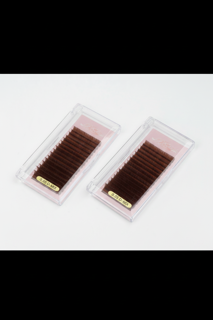 Light Brown Lash Mixed Lengths