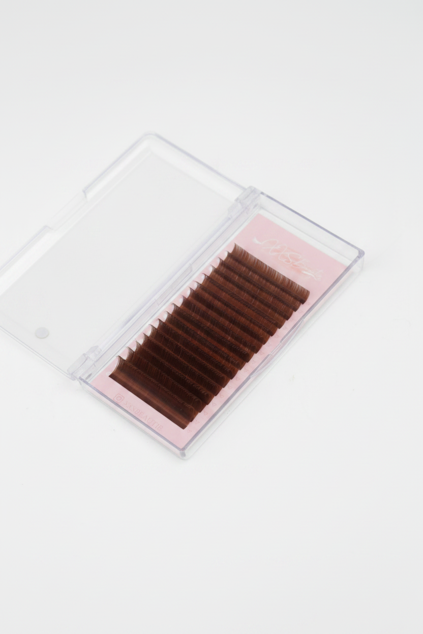 Light Brown Lash Mixed Lengths