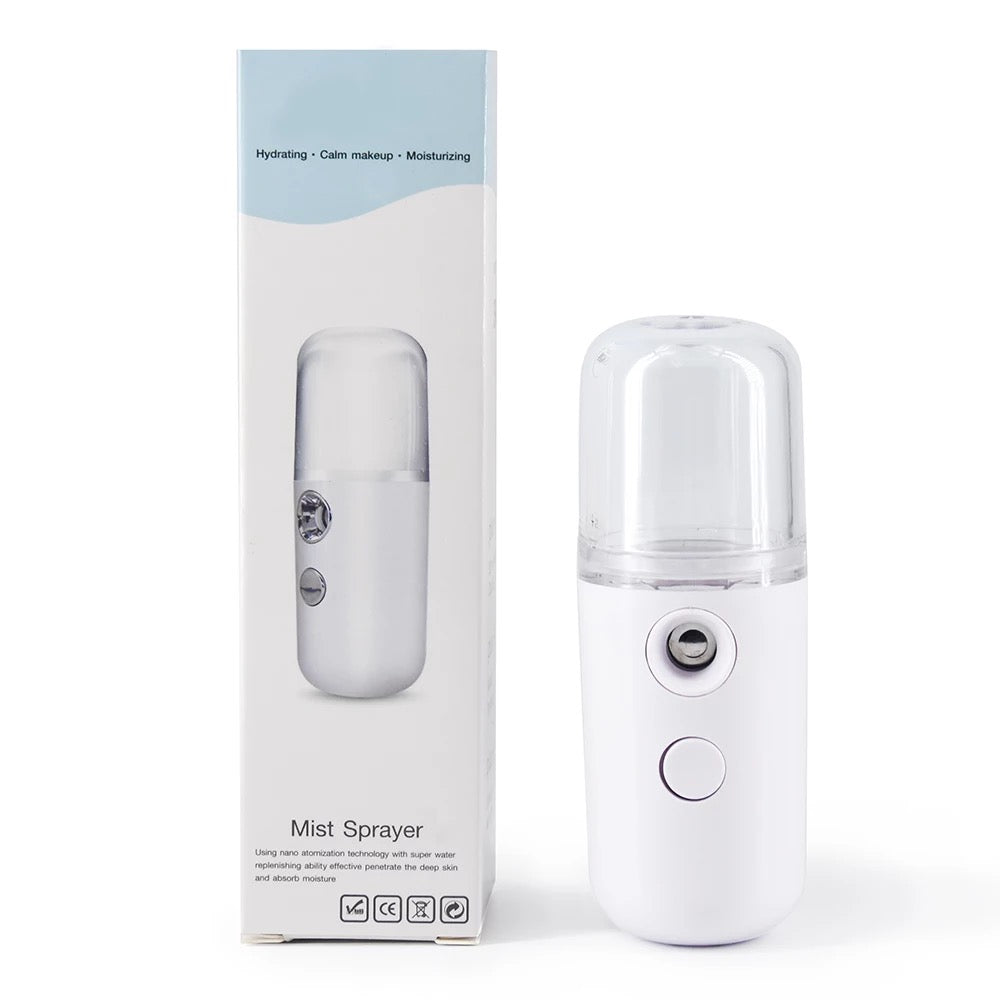 Nano Facial Mister, Cool Mist 30ml Facial Handy Mist Sprayer